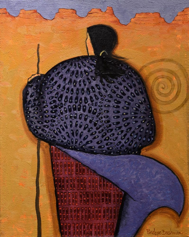 Indigo Sky | Penelope Bushman | Painting-Exposures International Gallery of Fine Art - Sedona AZ