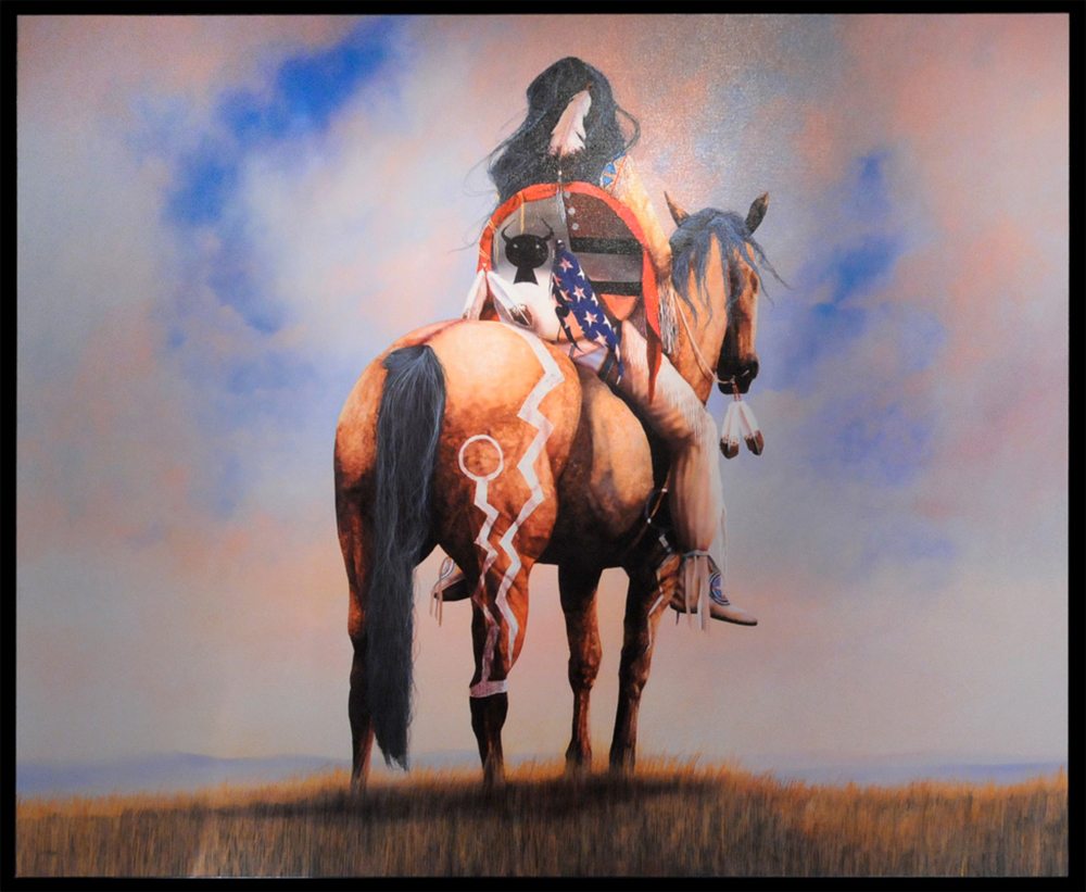 The Spirit Never Dies | Jd Challenger | Painting-Exposures International Gallery of Fine Art - Sedona AZ