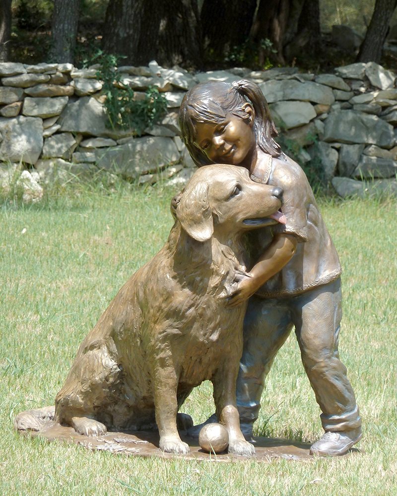 Golden Hugs | Marianne Caroselli | Sculpture-Exposures International Gallery of Fine Art - Sedona AZ