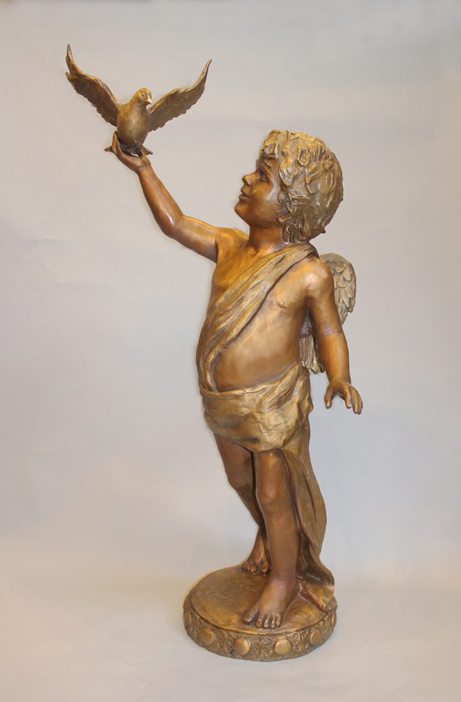 Love and Peace | Marianne Caroselli | Sculpture-Exposures International Gallery of Fine Art - Sedona AZ