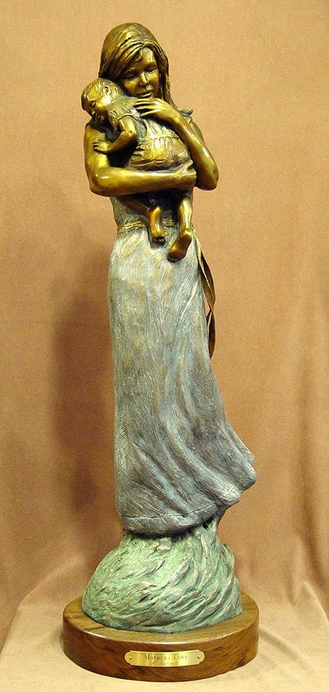 Mother's Love | Marianne Caroselli | Sculpture-Exposures International Gallery of Fine Art - Sedona AZ
