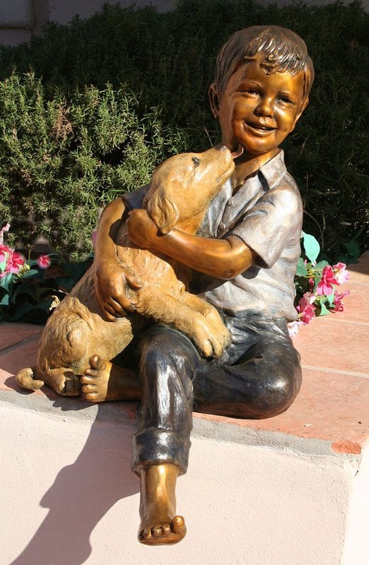 My New Pal | Marianne Caroselli | Sculpture-Exposures International Gallery of Fine Art - Sedona AZ