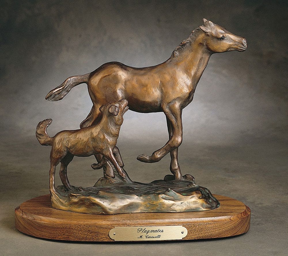 Playmates | Marianne Caroselli | Sculpture-Exposures International Gallery of Fine Art - Sedona AZ