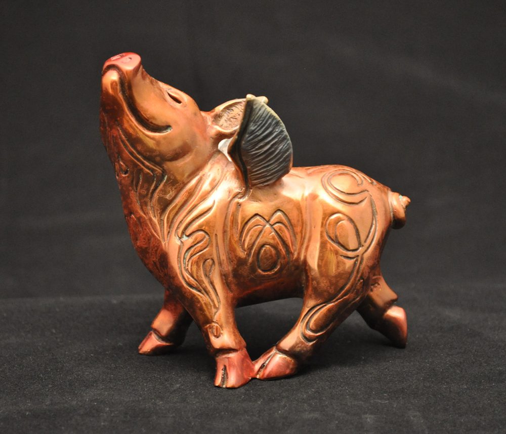 Dream Pig | John Maisano | Sculpture-Exposures International Gallery of Fine Art - Sedona AZ