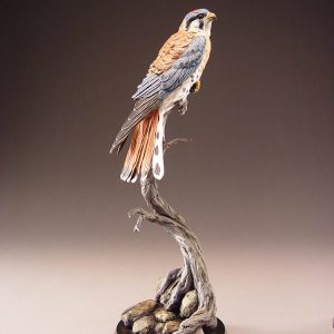 Ridgeline Kestrel | Eugene Morelli | Sculpture-Exposures International Gallery of Fine Art - Sedona AZ