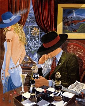Game Plan | Victor Ostrovsky | Painting-Exposures International Gallery of Fine Art - Sedona AZ