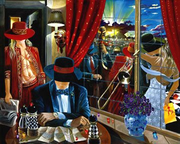 Jerusalem Factor | Victor Ostrovsky | Painting-Exposures International Gallery of Fine Art - Sedona AZ