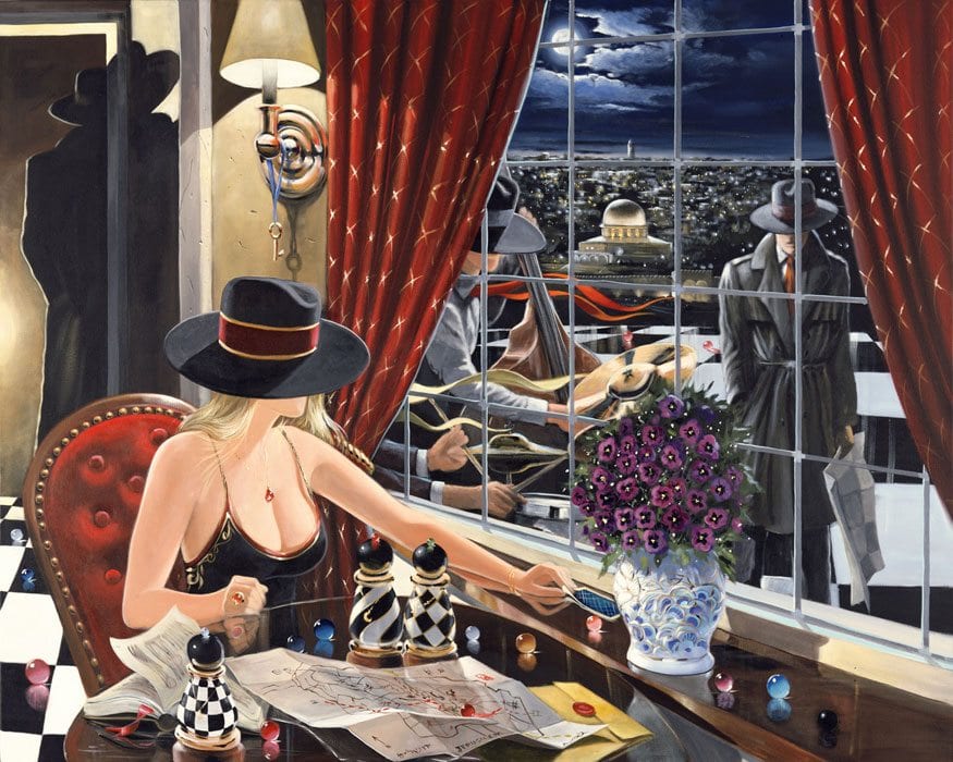 Jerusalem Paradox | Victor Ostrovsky | Painting-Exposures International Gallery of Fine Art - Sedona AZ