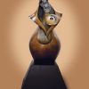 Seed Corn Carrier | Kim Obrzut | Sculpture-Exposures International Gallery of Fine Art - Sedona AZ