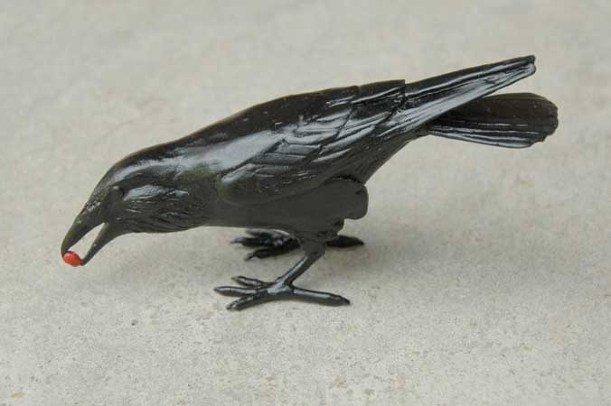 Small Raven VI | Jim Eppler | Sculpture-Exposures International Gallery of Fine Art - Sedona AZ