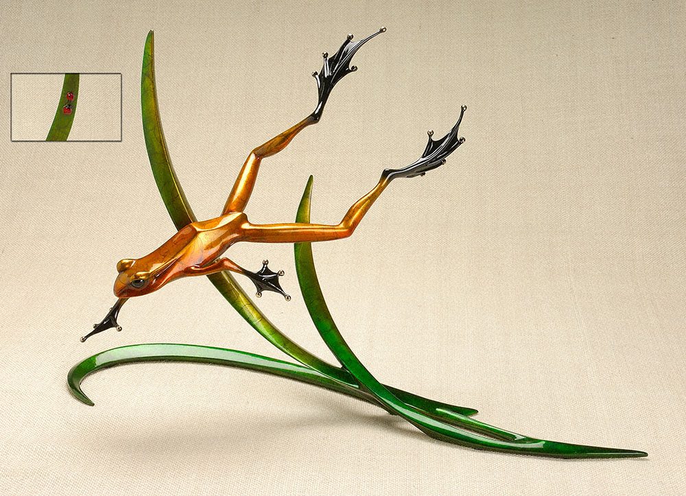 Free Spirit | Frogman | Sculpture-Exposures International Gallery of Fine Art - Sedona AZ