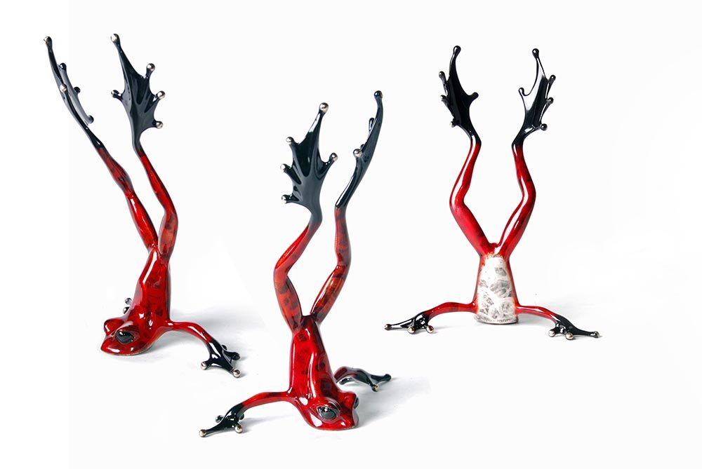 Head over Heels | Frogman | Sculpture-Exposures International Gallery of Fine Art - Sedona AZ