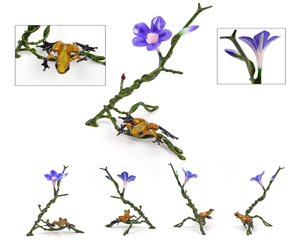 Morning Glory | Frogman | Sculpture-Exposures International Gallery of Fine Art - Sedona AZ