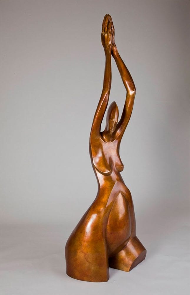 Inner Prayer | Richard Pankratz | Sculpture-Exposures International Gallery of Fine Art - Sedona AZ