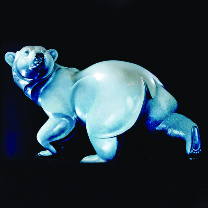 Artic Shadow Monument | Jacques & Mary Regat | Sculpture-Exposures International Gallery of Fine Art - Sedona AZ