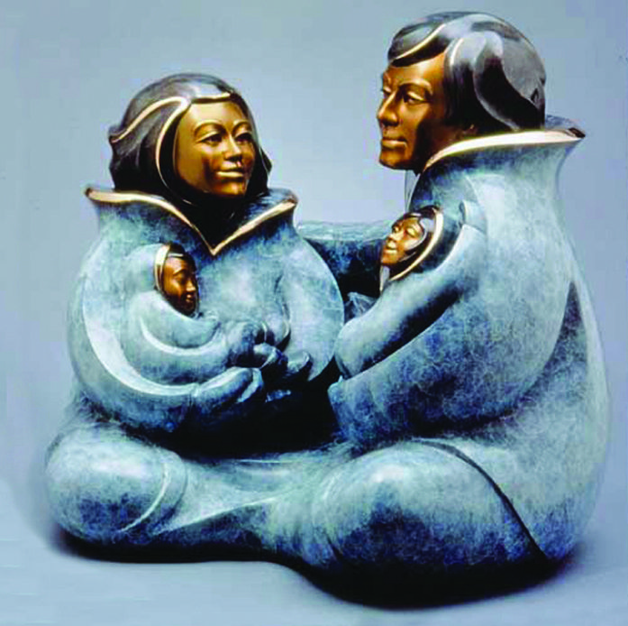 Circle of Life | Jacques & Mary Regat | Sculpture-Exposures International Gallery of Fine Art - Sedona AZ