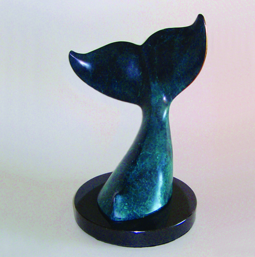 Descending | Jacques & Mary Regat | Sculpture-Exposures International Gallery of Fine Art - Sedona AZ