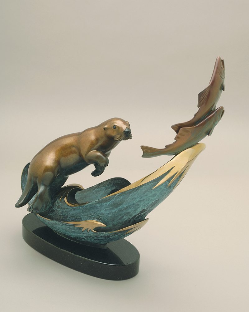 Temptation | Jacques & Mary Regat | Sculpture-Exposures International Gallery of Fine Art - Sedona AZ