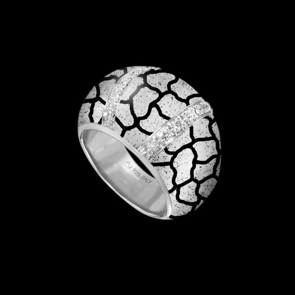 AR158D2CROC | SOHO | Jewelry-Exposures International Gallery of Fine Art - Sedona AZ