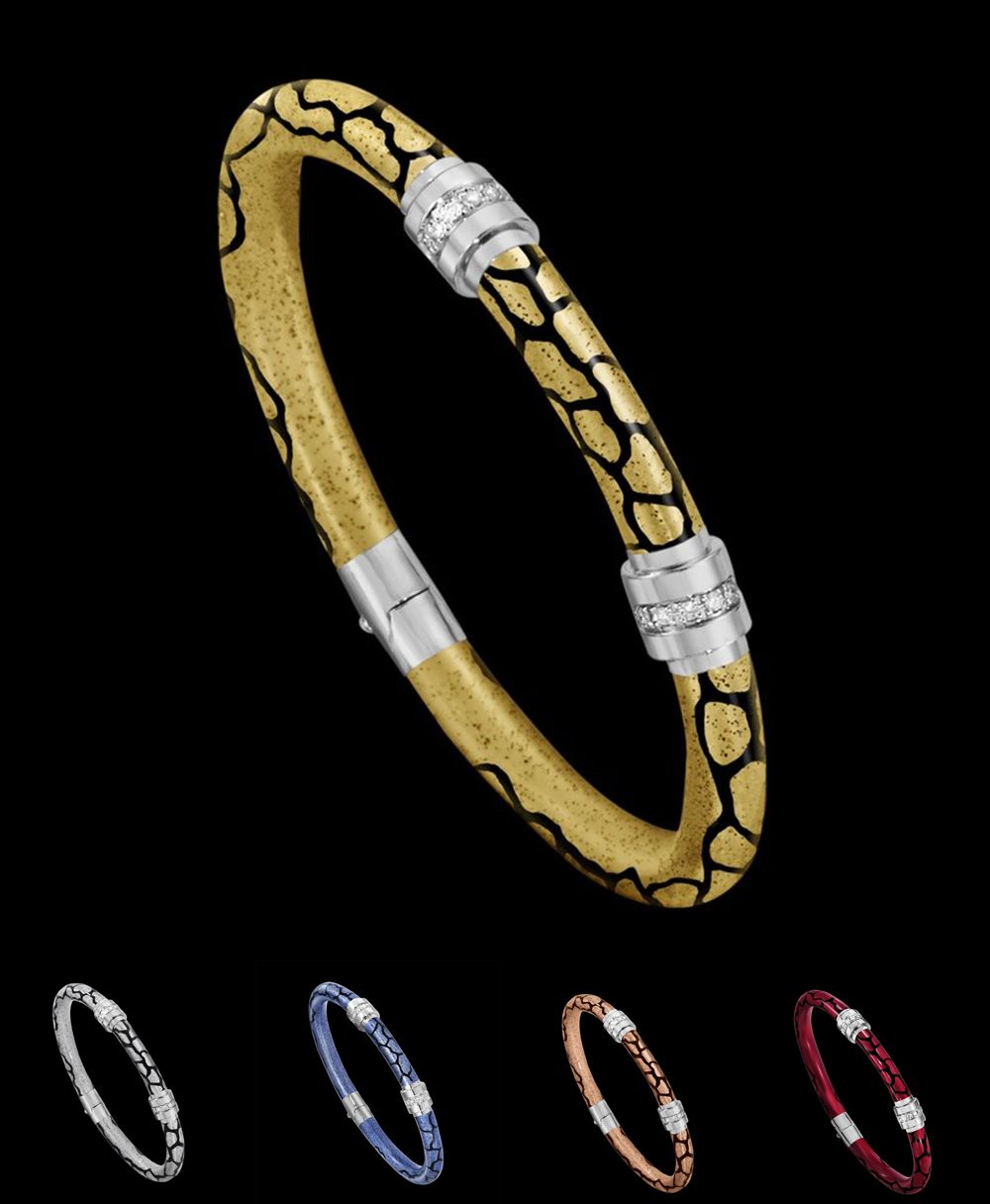 SOHO Small Double Diamond Crocodile Exposures International