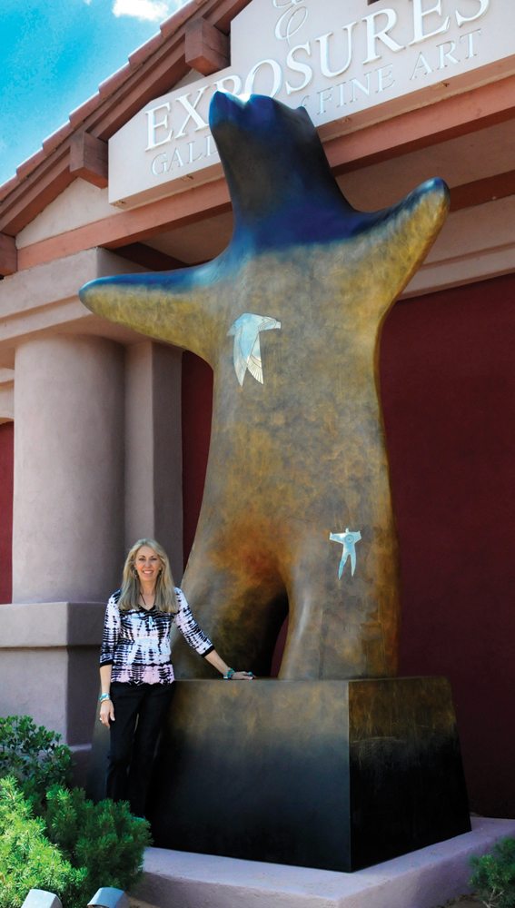 Hand of Man | Gene & Rebecca Tobey | Sculpture-Exposures International Gallery of Fine Art - Sedona AZ