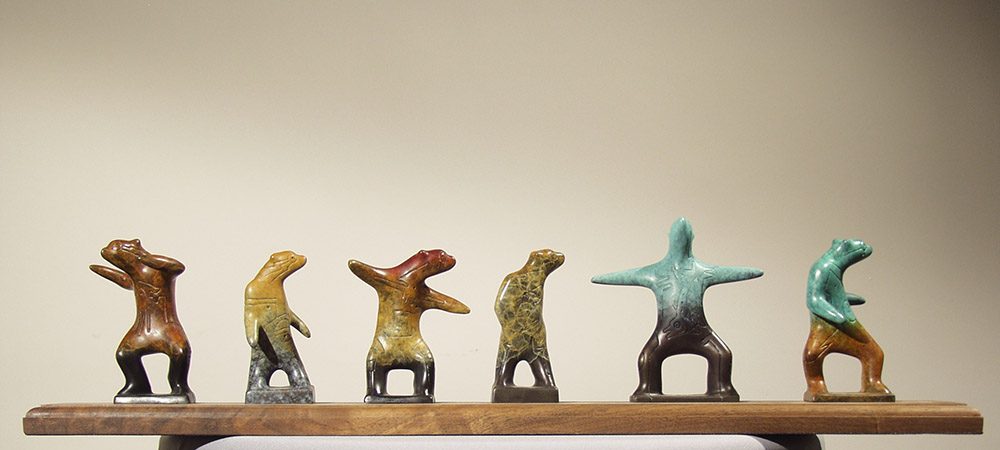 Pueblo Bear Collection | Gene & Rebecca Tobey | Sculpture-Exposures International Gallery of Fine Art - Sedona AZ