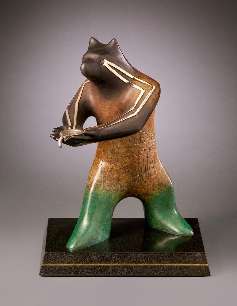 The Offering | Gene & Rebecca Tobey | Sculpture-Exposures International Gallery of Fine Art - Sedona AZ