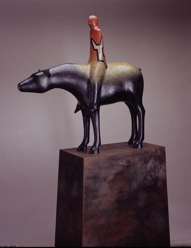 The Traveler | Gene & Rebecca Tobey | Sculpture-Exposures International Gallery of Fine Art - Sedona AZ