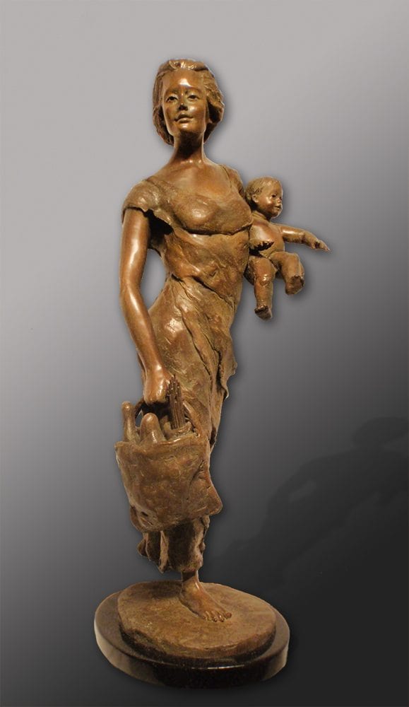 Dreams Of Paris | Susaane Vertel | Sculpture-Exposures International Gallery of Fine Art - Sedona AZ