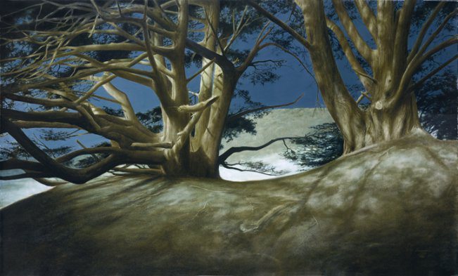 Cypress Moon | Alexander Volkov | Painting-Exposures International Gallery of Fine Art - Sedona AZ