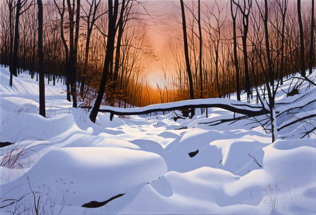 Evening Farewell | Alexander Volkov | Painting-Exposures International Gallery of Fine Art - Sedona AZ