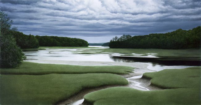 Low Tide | Alexander Volkov | Painting-Exposures International Gallery of Fine Art - Sedona AZ