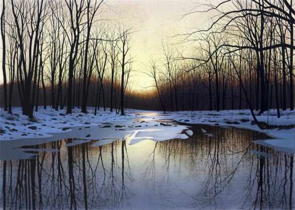 Silence Before Spring | Alexander Volkov | Painting-Exposures International Gallery of Fine Art - Sedona AZ