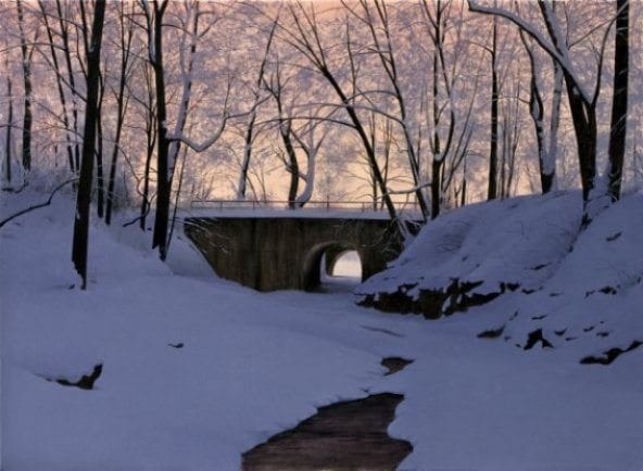 Waiting for Spring | Alexander Volkov | Painting-Exposures International Gallery of Fine Art - Sedona AZ