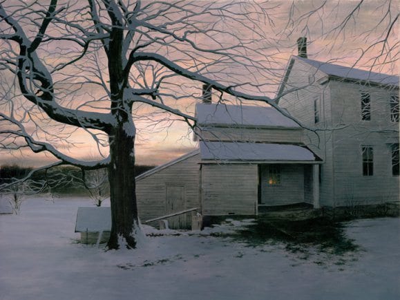 Winter Dusk | Alexander Volkov | Painting-Exposures International Gallery of Fine Art - Sedona AZ