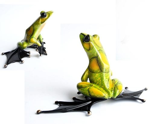 Jump Start | Frogman | Sculpture-Exposures International Gallery of Fine Art - Sedona AZ