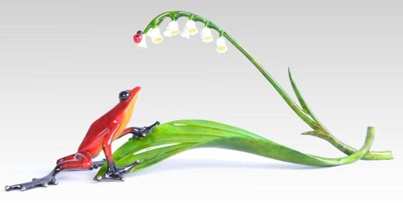 Lily of the Valley | Frogman | Sculpture-Exposures International Gallery of Fine Art - Sedona AZ