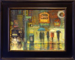 Streets of New York- Roxy | September McGee | Painting-Exposures International Gallery of Fine Art - Sedona AZ