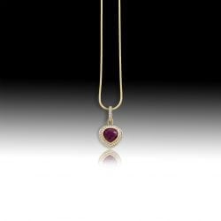 D151- Rhodolite Garnet 6.94 | Barbara Westwood | Jewelry-Exposures International Gallery of Fine Art - Sedona AZ
