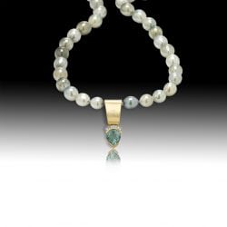 D107- Green Tourmaline 6.41 | Barbara Westwood | Jewelry-Exposures International Gallery of Fine Art - Sedona AZ