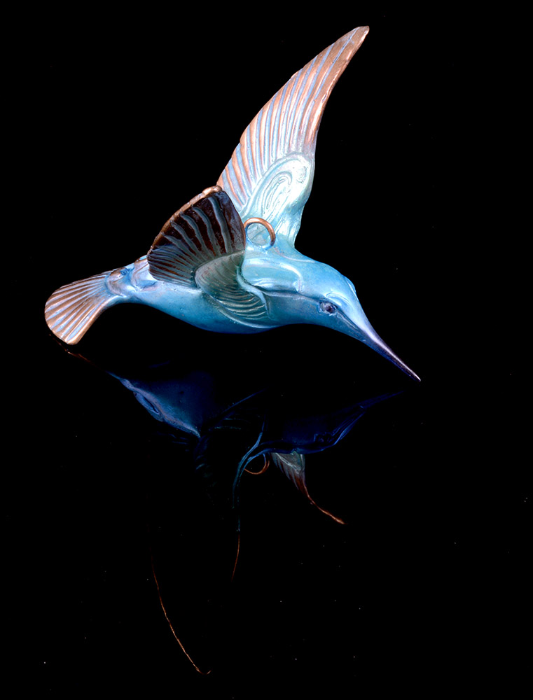 Hummingbird (Single) | John Maisano | Sculpture-Exposures International Gallery of Fine Art - Sedona AZ