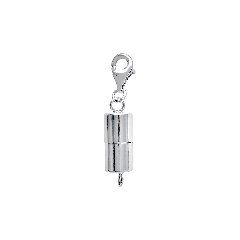 Sterling Silver Barrel Magnetic Clasp with Large Lobster Clasp” – Exposures  International Gallery of Fine Art