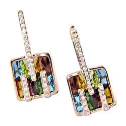 Boulevard I Earrings | Bellarri | Jewelry-Exposures International Gallery of Fine Art - Sedona AZ