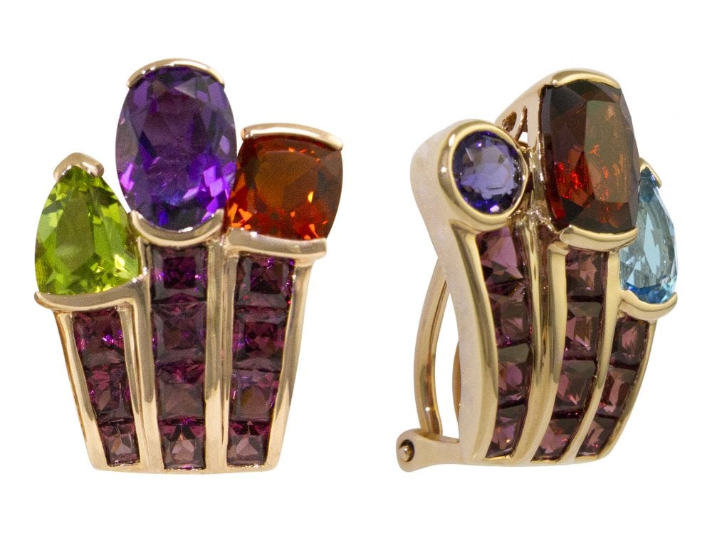 Capri Nouveau Earrings | Bellarri | Jewelry-Exposures International Gallery of Fine Art - Sedona AZ