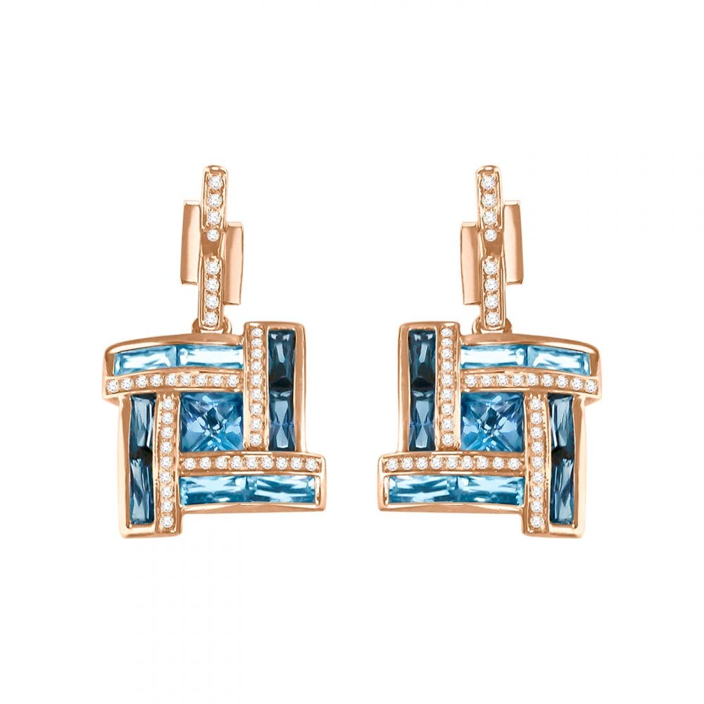 Galaxy of Love Earrings | Bellarri | Jewelry-Exposures International Gallery of Fine Art - Sedona AZ