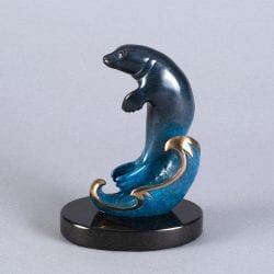 Smoke | Jacques & Mary Regat | Sculpture-Exposures International Gallery of Fine Art - Sedona AZ