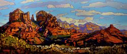 Cathedral Jewel | John Burrow | Painting-Exposures International Gallery of Fine Art - Sedona AZ