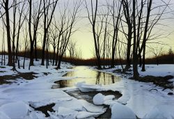 Ice Breaking | Alexander Volkov | Painting-Exposures International Gallery of Fine Art - Sedona AZ