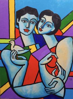 Peace & Blessing With Love | Yuroz | Painting-Exposures International Gallery of Fine Art - Sedona AZ