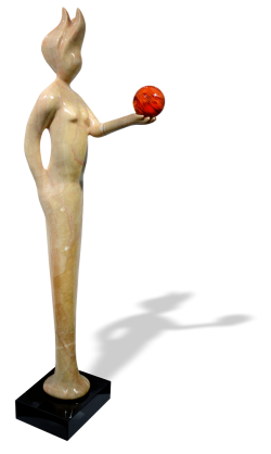 Goddess of Fire | Daniel Newman | Sculpture-Exposures International Gallery of Fine Art - Sedona AZ